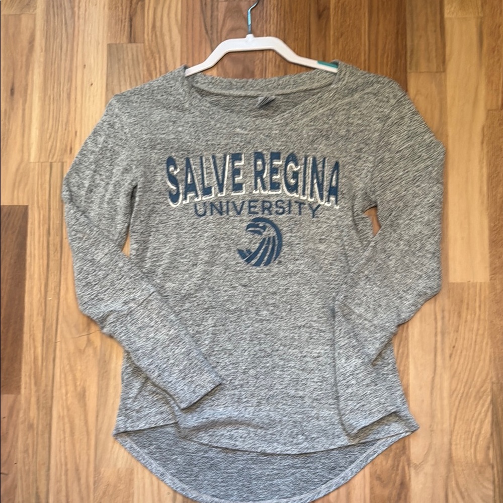 Gray Salve Regina University Long Sleeve Shirt